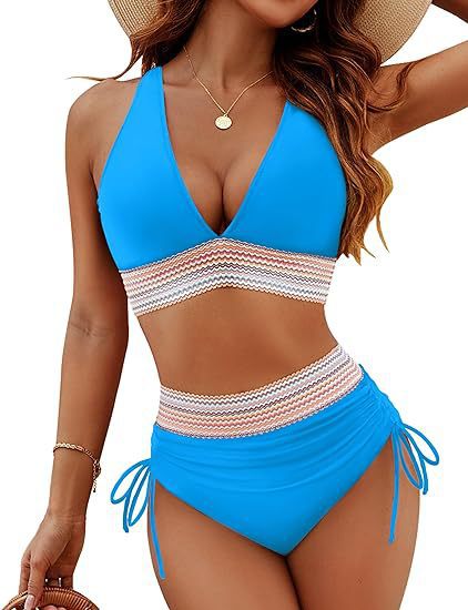 Women’s High-Waisted Two-Piece Bikini Set