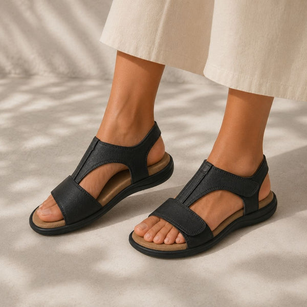 Women's Comfortable Open-Toe Velcro Sandals