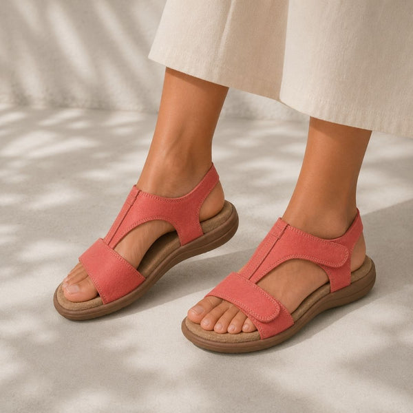 Women's Comfortable Open-Toe Velcro Sandals