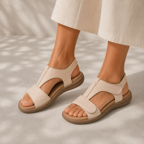 Women's Comfortable Open-Toe Velcro Sandals