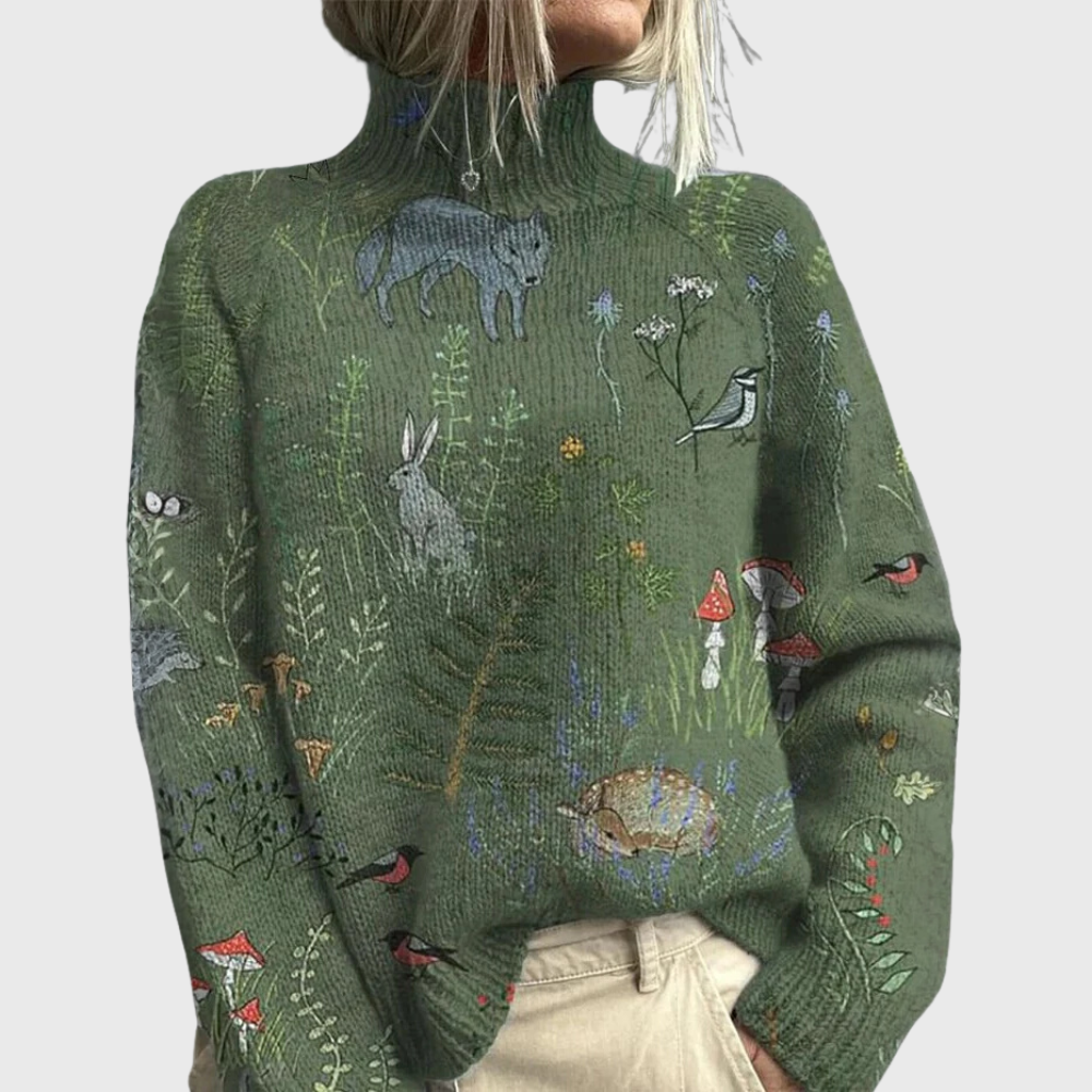 Cozy Turtleneck Sweater Oversized