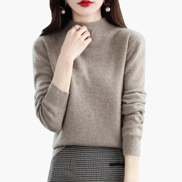 Women's Long Sleeve Turtleneck Sweater