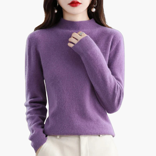 Women's Long Sleeve Turtleneck Sweater