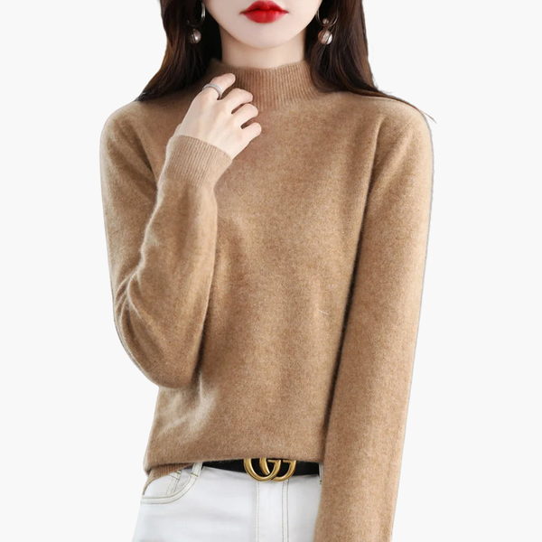 Women's Long Sleeve Turtleneck Sweater