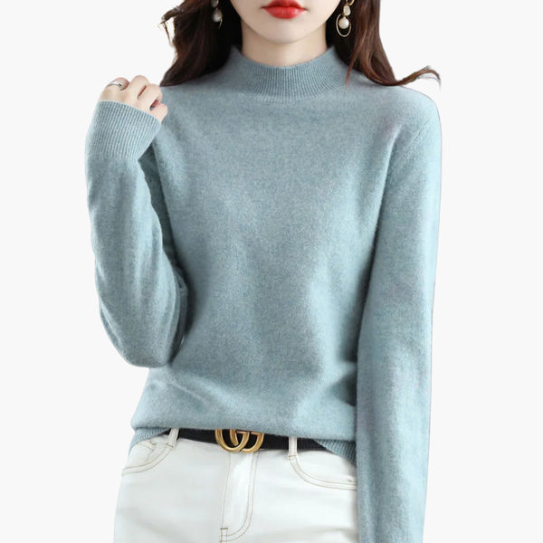 Women's Long Sleeve Turtleneck Sweater