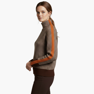 Women’s Striped Crew Neck Knit Sweater