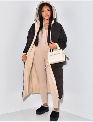 Reversible Women's Winter Jacket Insulated