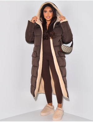 Reversible Women's Winter Jacket Insulated