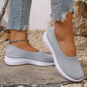 Women’s Lightweight Breathable Slip-On Walking Shoes