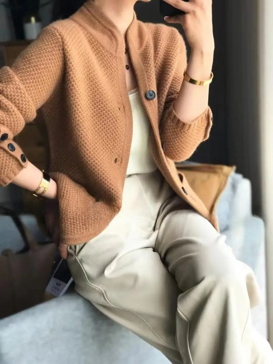 Elegant Button-Front Cardigan
