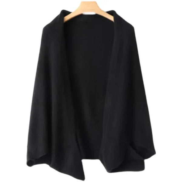 Relaxed Fit Draped Cardigan