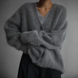 Women’s Soft Knit Button Cardigan Sweater