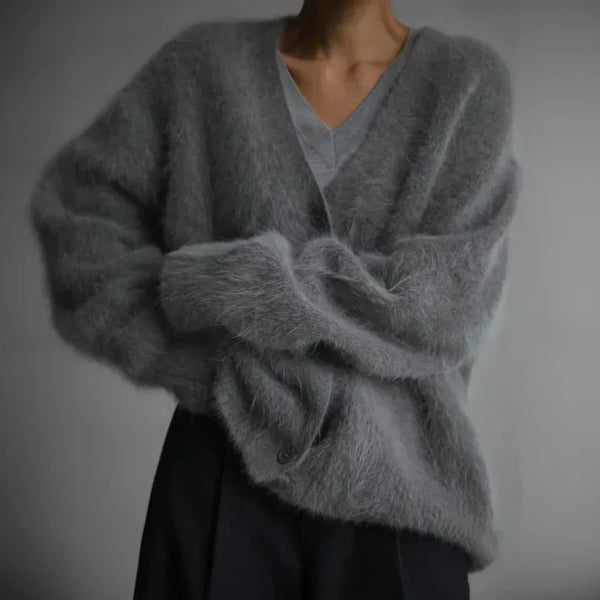 Women’s Soft Knit Button Cardigan Sweater