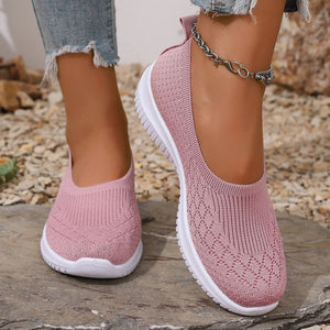 Women’s Lightweight Breathable Slip-On Walking Shoes