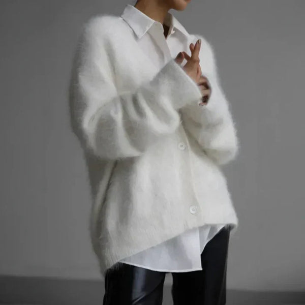 Women’s Soft Knit Button Cardigan Sweater