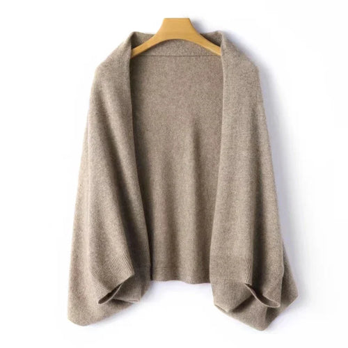 Relaxed Fit Draped Cardigan