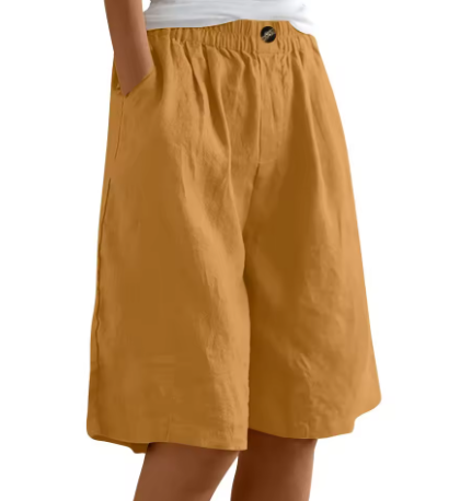 Women’s Casual Bermuda Relaxed Wide Leg Shorts