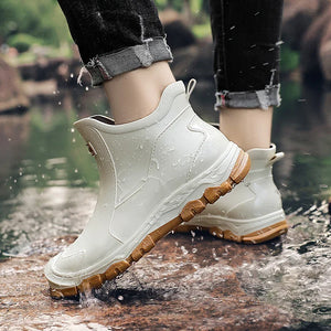 Women's Waterproof Ankle Rain Boots