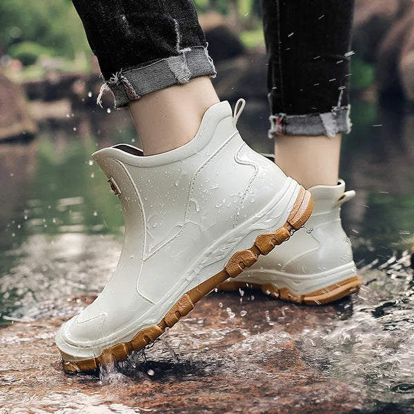 Women's Waterproof Ankle Rain Boots
