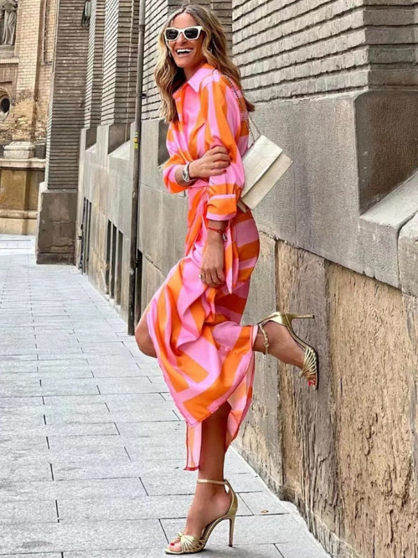 Vestido de verano floral vibrante - elegante y cómodo