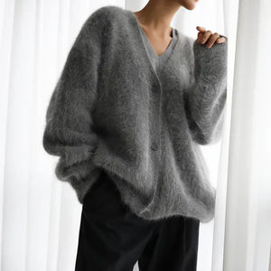 Women’s Soft Knit Button Cardigan Sweater