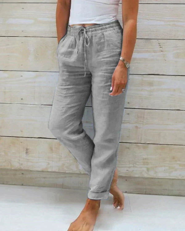 Women’s Relaxed Fit Ankle-Length Trousers