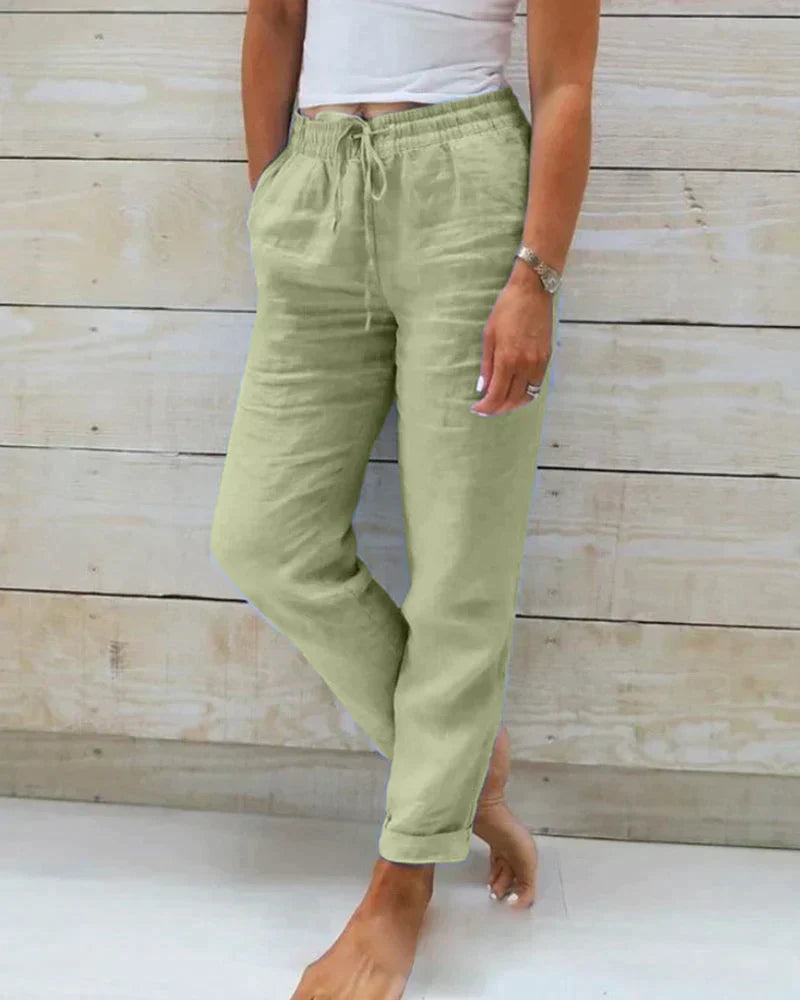Women’s Relaxed Fit Ankle-Length Trousers