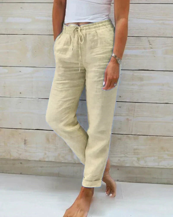 Women’s Relaxed Fit Ankle-Length Trousers