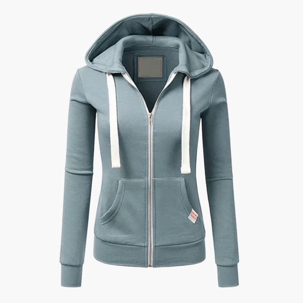 Comfortable Women's Hoodie Zippered