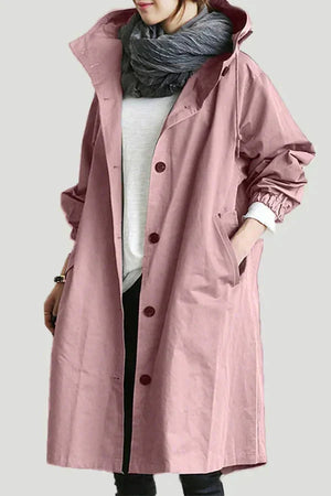 Women’s Oversized Hooded Longline Coat