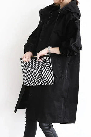 Women’s Oversized Hooded Longline Coat