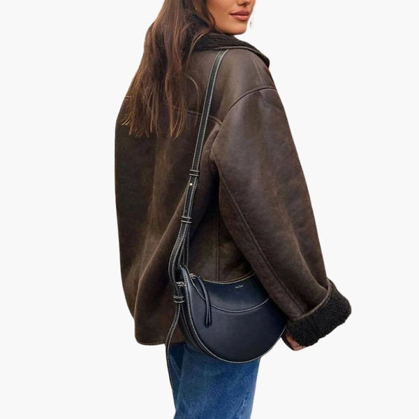 Chaqueta casual de invierno forrada y mullida