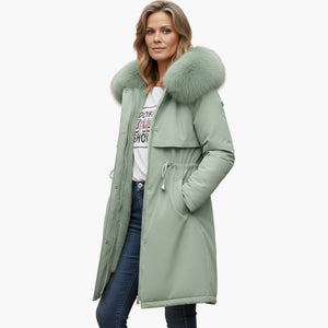Hooded Long Winter Coat for Women