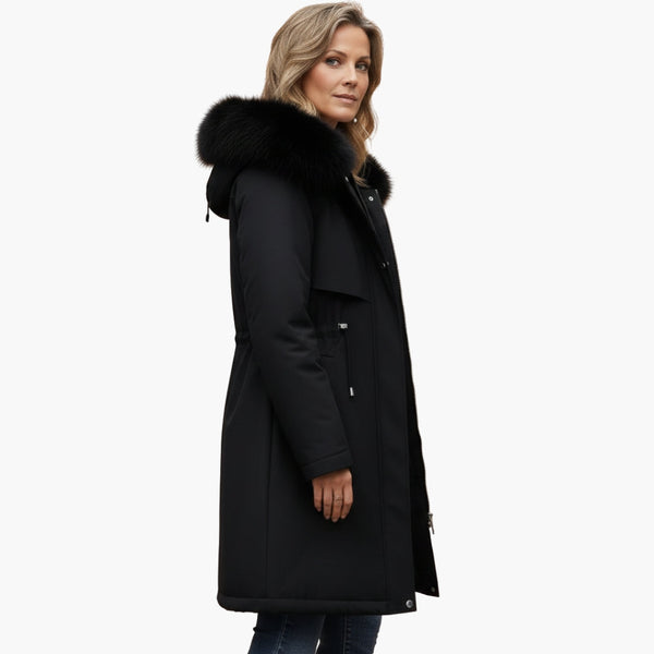 Hooded Long Winter Coat for Women
