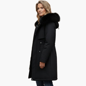 Hooded Long Winter Coat for Women