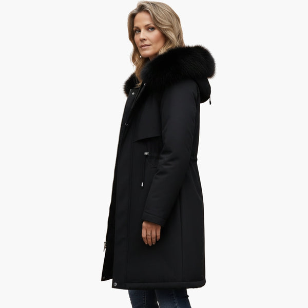 Hooded Long Winter Coat for Women