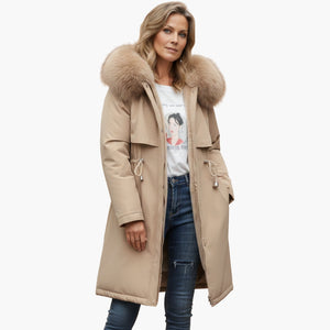 Hooded Long Winter Coat for Women