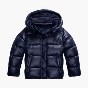 Women's Quilted Puffer Jacket with Hood