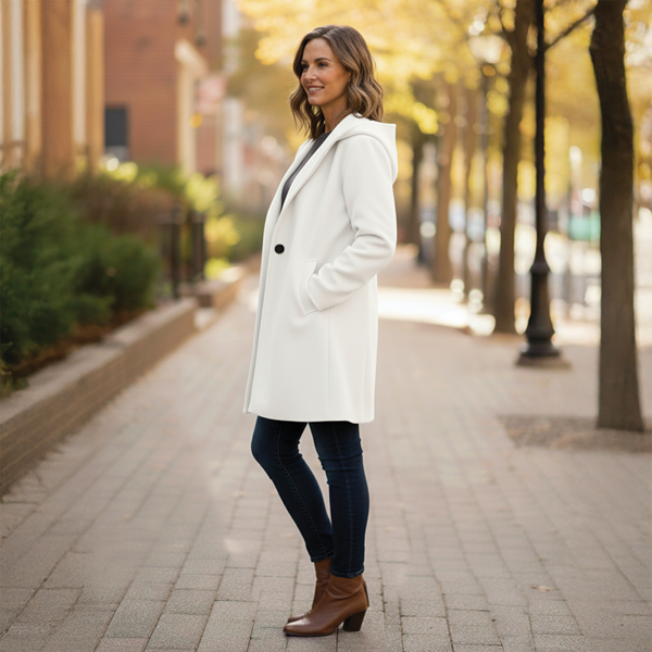 Cozy Oversized Hooded Coat for Women