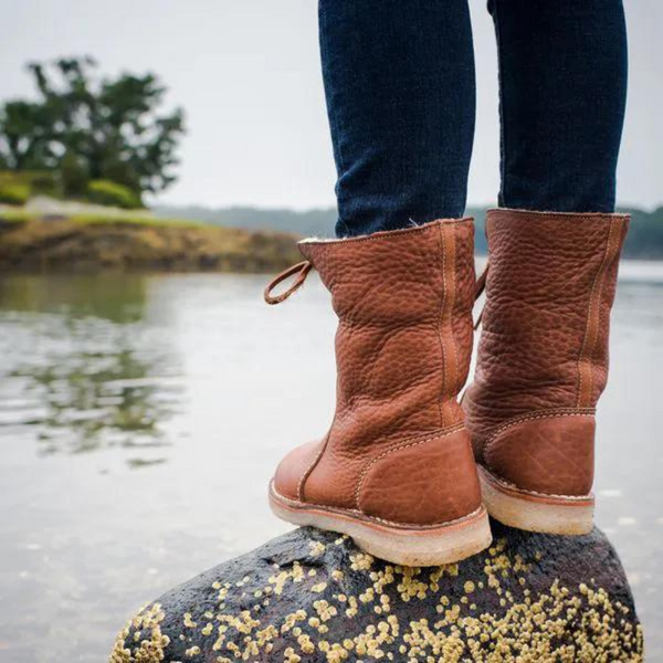Cozy Lined Ankle Boots Warm Winter Boots for Women