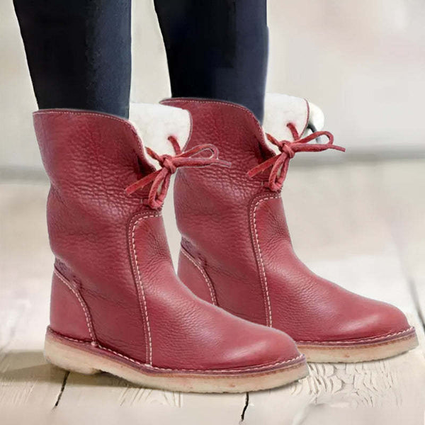 Botas de invierno impermeables elegantes para mujer