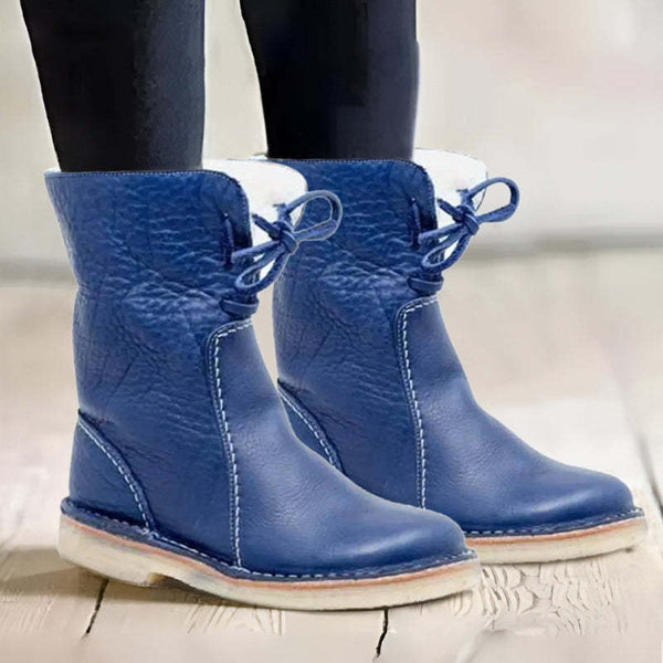 Botas de invierno impermeables elegantes para mujer