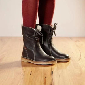 Botas de invierno impermeables elegantes para mujer