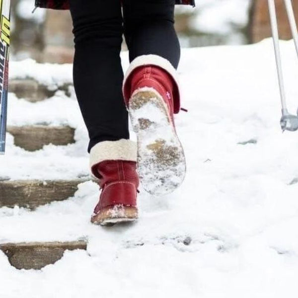 Cozy Lined Ankle Boots Warm Winter Boots for Women