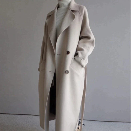 Elegant Women’s Timeless Long Coat