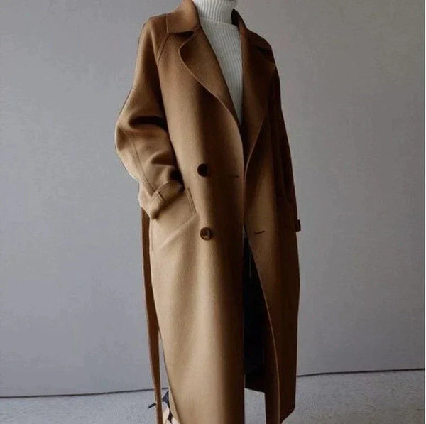 Elegant Women’s Timeless Long Coat