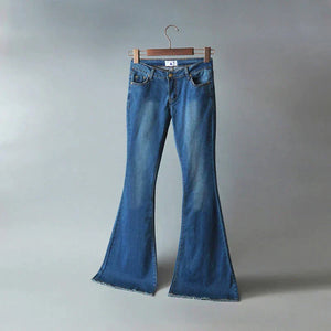 Women's High-Rise Flared Jeans
