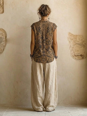 Women’s Relaxed Boho 3-Piece Co-Ord Set