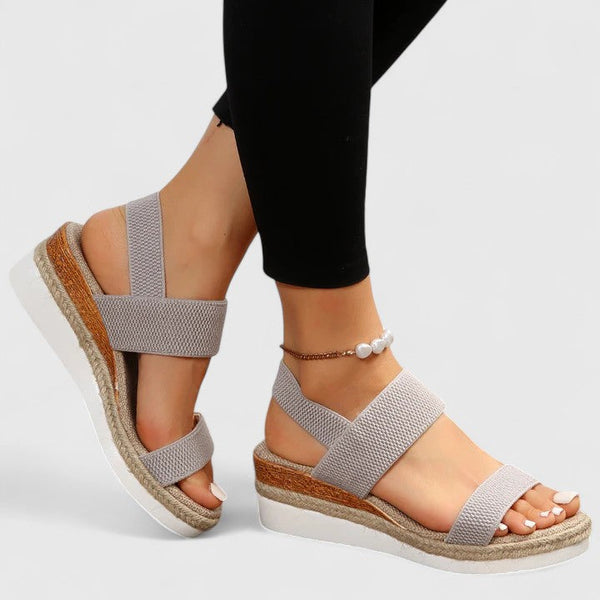 Women’s Espadrille Open-Toe Platform Sandals