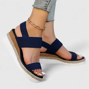 Women’s Espadrille Open-Toe Platform Sandals